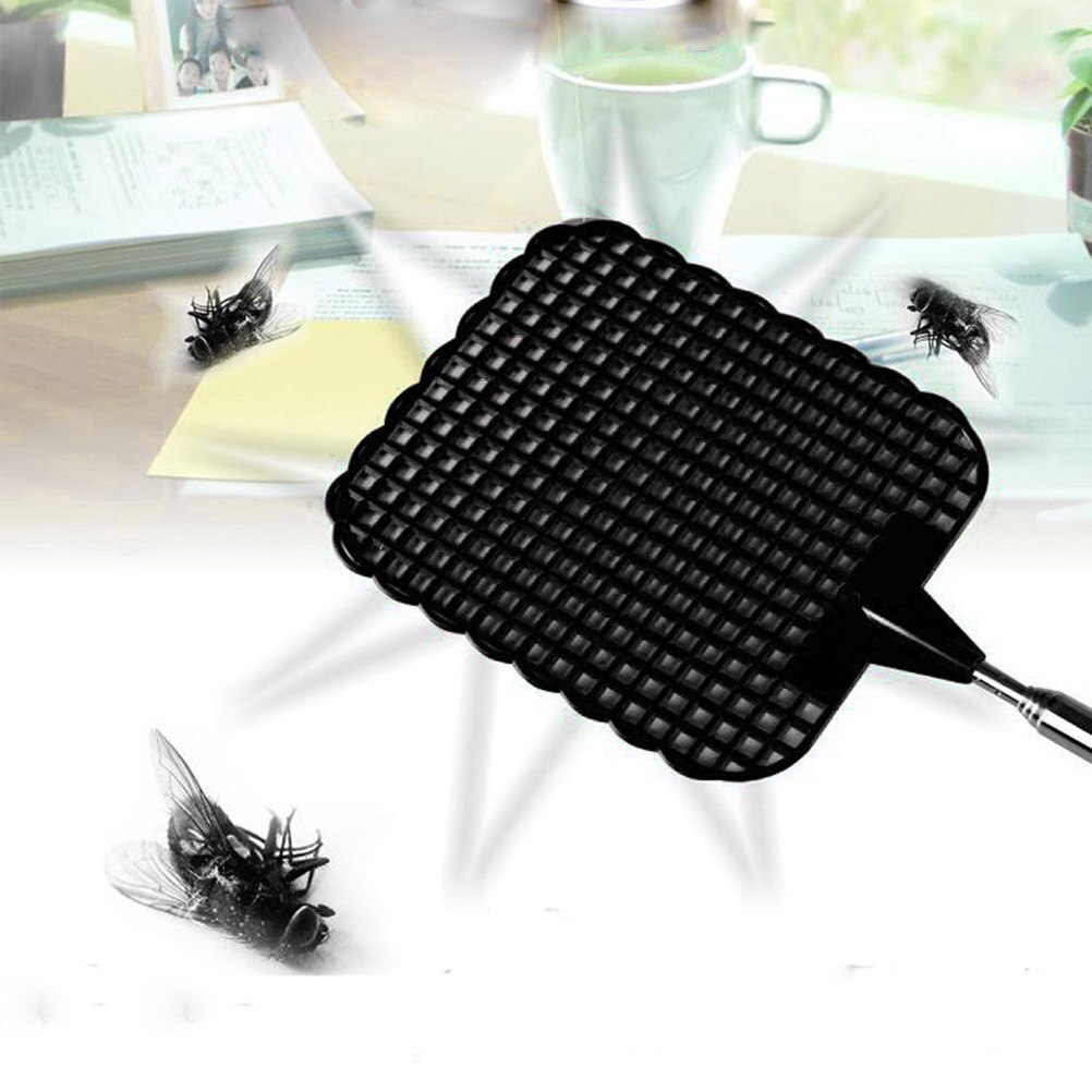 4 st/lot flugsmällare döda fluga och mygga anti-fluga plast flugsmällare infällbar sommar myggdödare hem flugartefakt