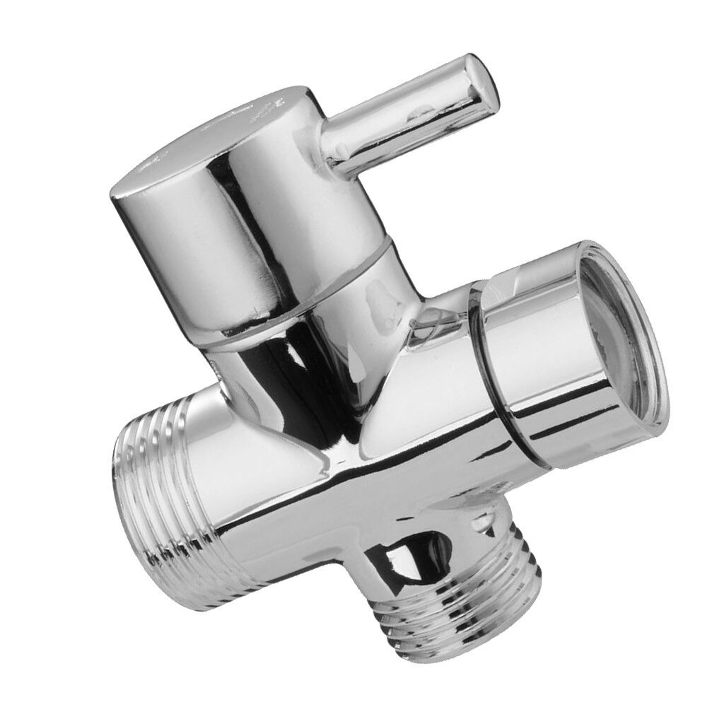 Honseadek Edelstahl T-Adapter – 3-Wege-Ventil Für Bidet, Duschkopf & WC, G1/2 Anschluss