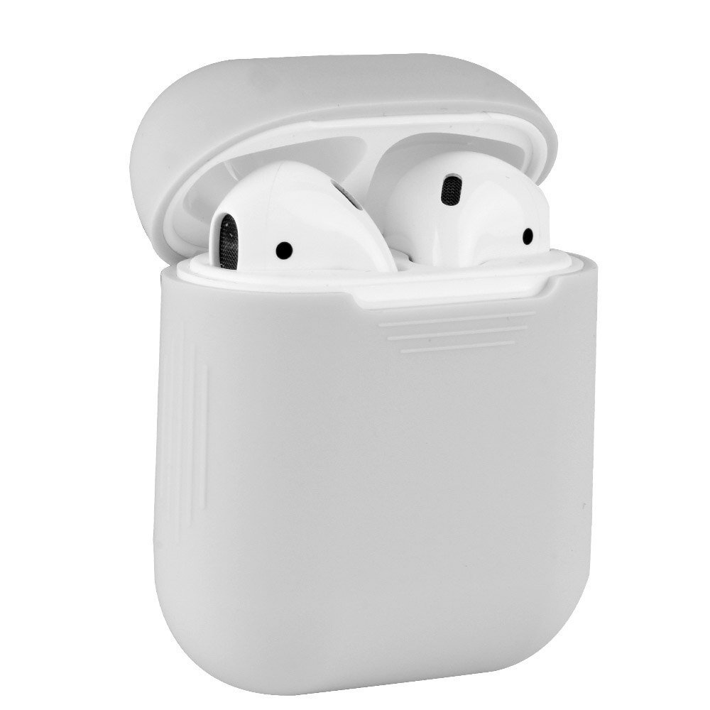 Antiurto in silicone del Trasduttore Auricolare Per Il Caso di Apple AirPods: Gray