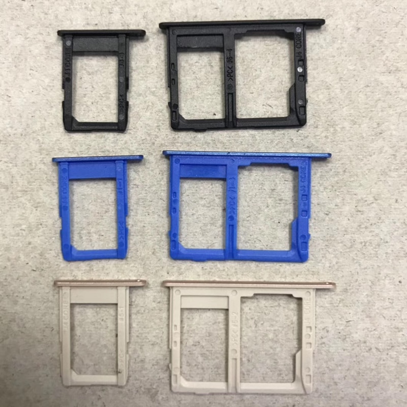For Samsung Galaxy J4 Core J410F J410 J410G Original Phone Housing SIM Tray Adapter Micro SD Card Tray Holder