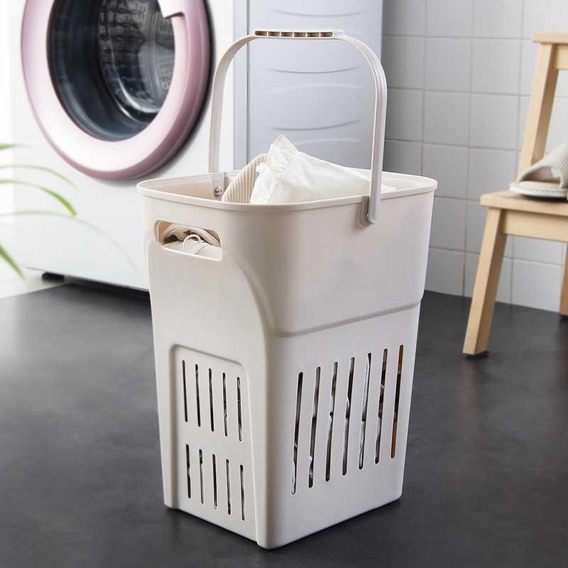 Dirty clothes basket, storage basket, laundry basket, household, toy basket, plastic frame