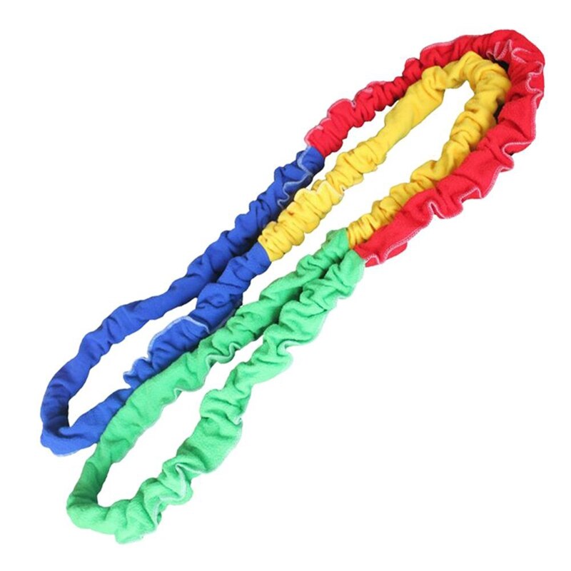 4 Meter Outdoor Elastische Band Activiteit Spel Elastische Wol Coöperatieve Elastische Band Geïntegreerde Dynamische Oefening Oefening Sport E