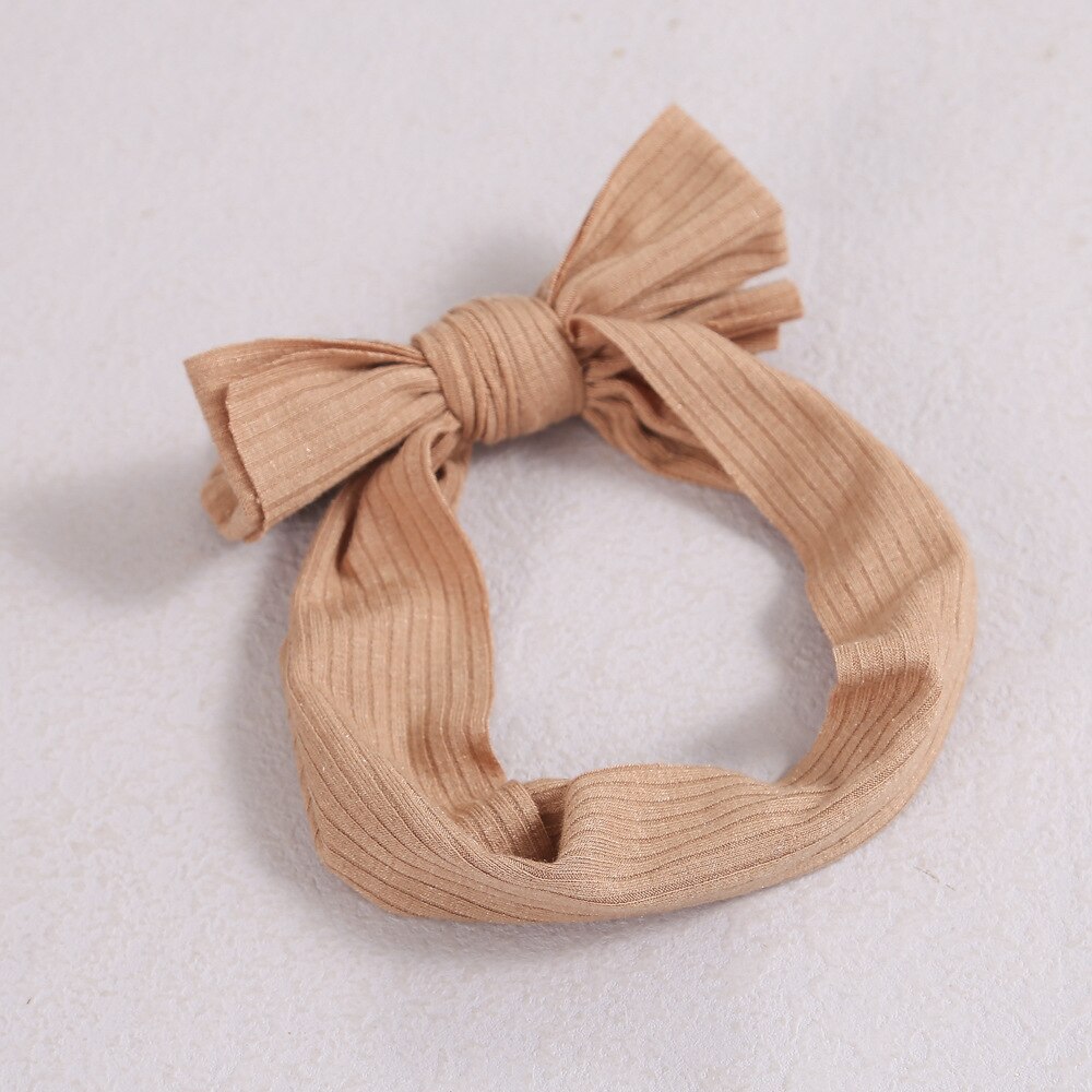 Diadema roja para niña recién nacida, accesorios para el cabello para niña, turbante con lazo sólido, diadema para niña