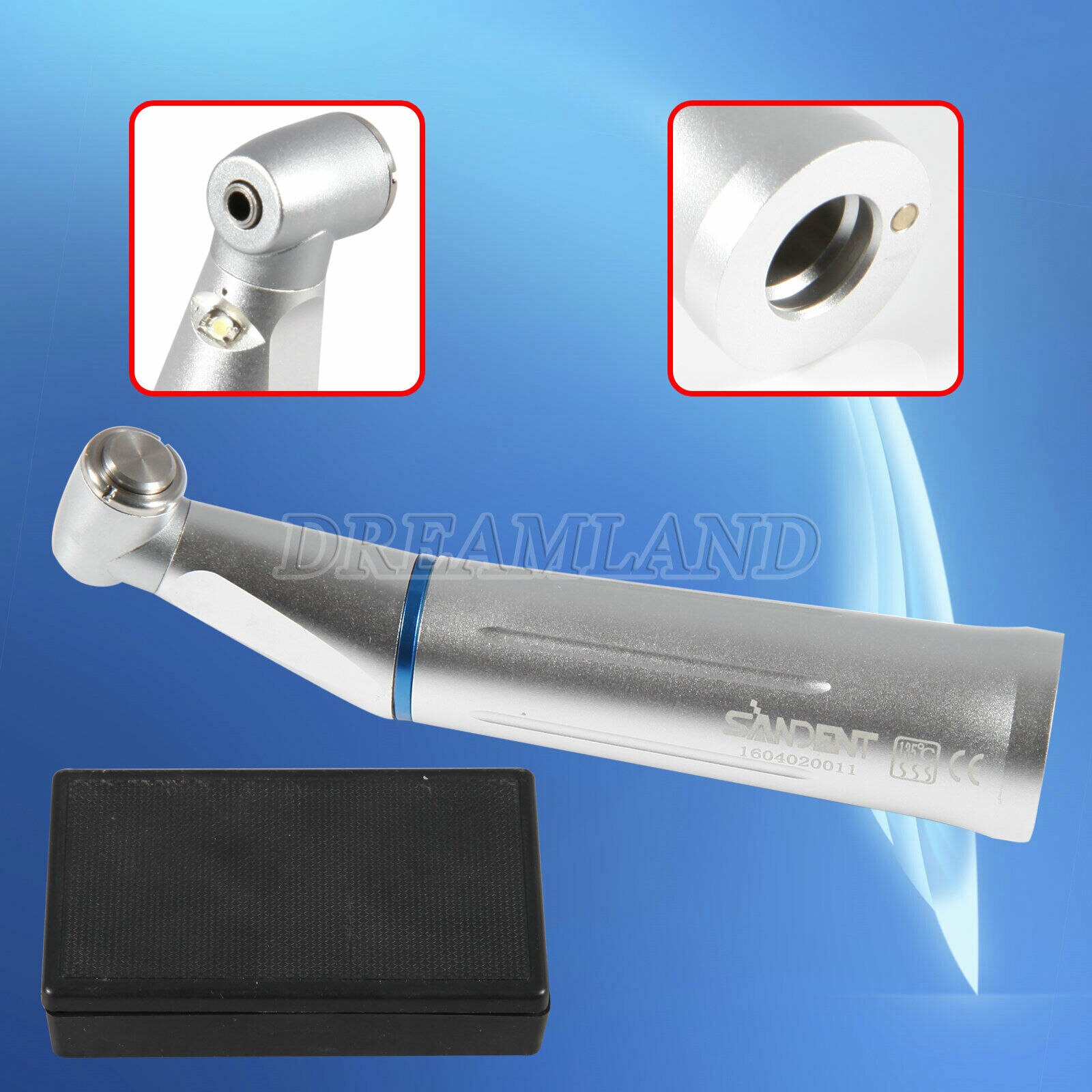 Kit manipolo dentale a bassa velocità stile KAVO LED contrangolo motore ad aria 4H THY4