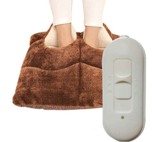 Calentador de manos para pies de 220V, zapatillas, sofá, silla, cojín cálido, almohadillas eléctricas de calor, zapatos cálidos, manta eléctrica de invierno: C