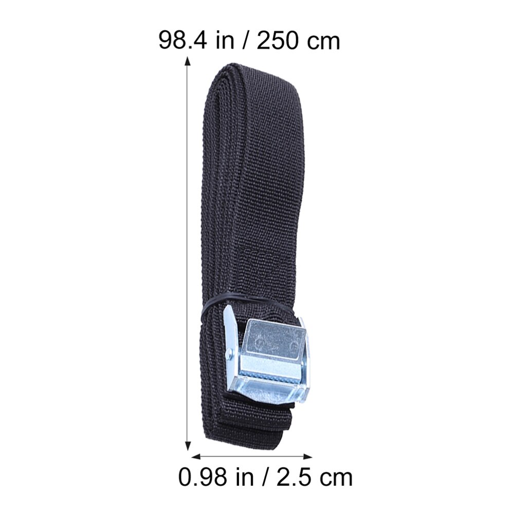 6Pcs Lashing Straps with Buckle Nylon Quick Release Lashing Straps for Cargo Tie Down Car Roof Rack Luggage Kayak Carrier Moving