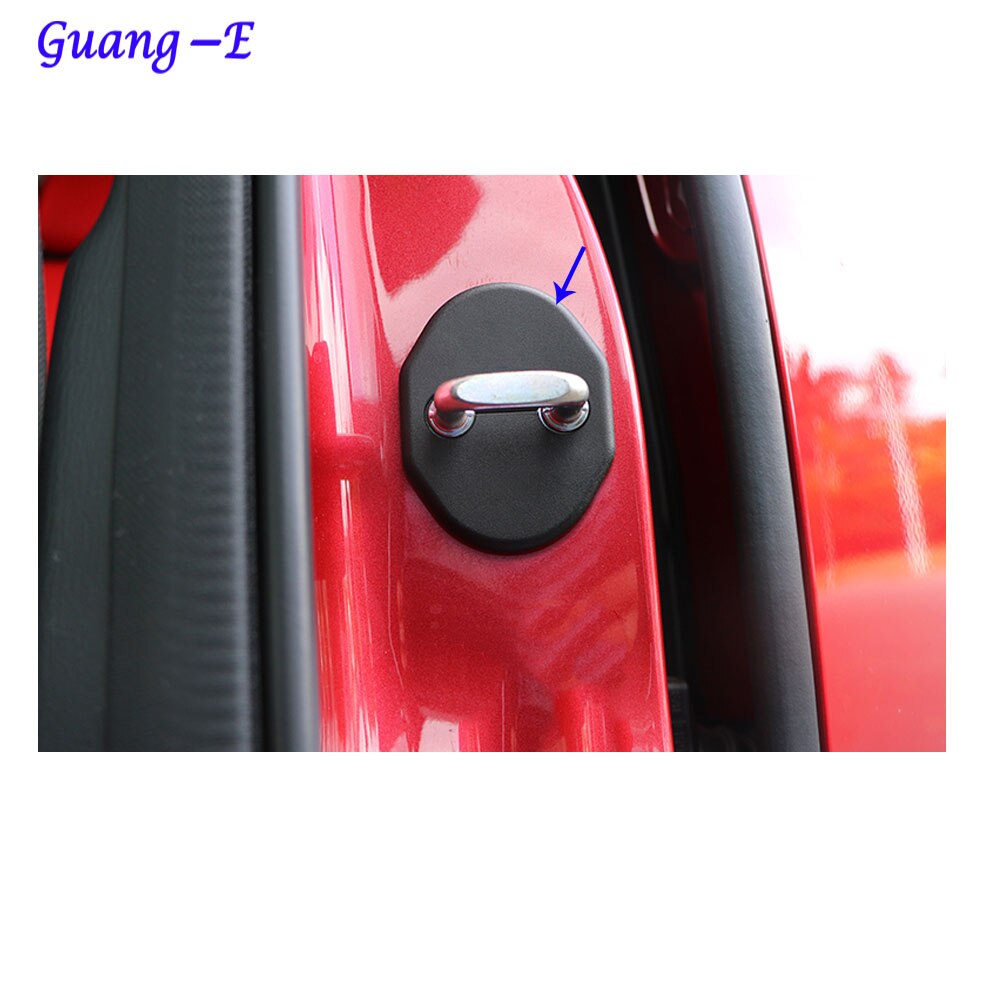 Car Body Styling Anti Rust Water Proof Door Lock Key Protect Buckle Cover 4pcs For Mazda CX-5 CX5