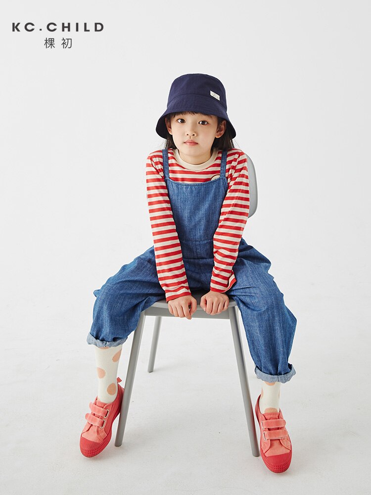 Kc. Kind Kids Overall Jongens Meisjes Demin Broek Zachte Demin Voor Lente Cool Kids Peuters Kleding Age2-12Y
