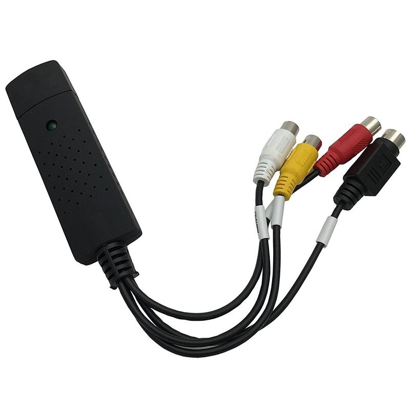 Video Audio VHS VCR USB Video Capture Card to DVD Converter Capture Card Adapter