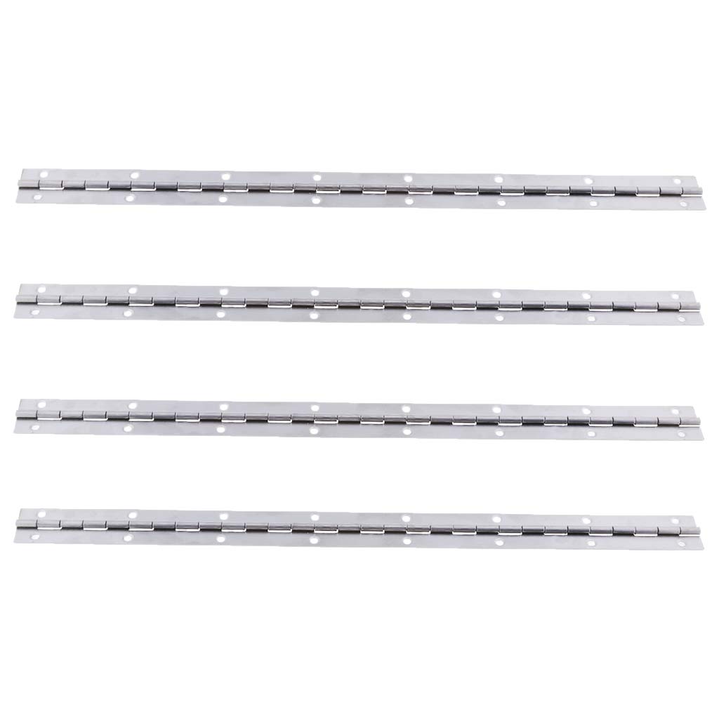 4 stk 15 tommer  x 1 tommer båd klaver hængsel rustfri marine dæk & kabine hardware