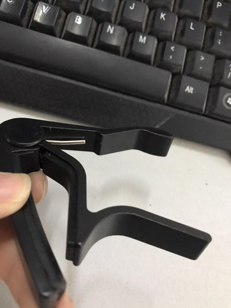 Metall Gitarre Capo schnell Veränderung Klemme Schlüssel akustisch klassisch Gitarre Capo für Tonne Einstellen: Schwarz