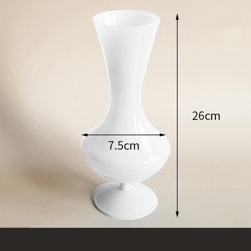 Glass Flower Vase Plant Holder Container INS Flower Vases for Home Wedding Decor Bottle Potted Terrarium: E flower vase