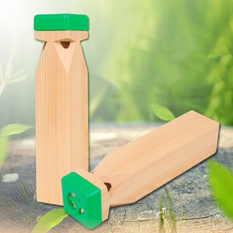 Locomotive Sound Warning Steam Wood Train Whistle Toys Toddlers Wooden Train Whistle Baby Musical Instrument Toy