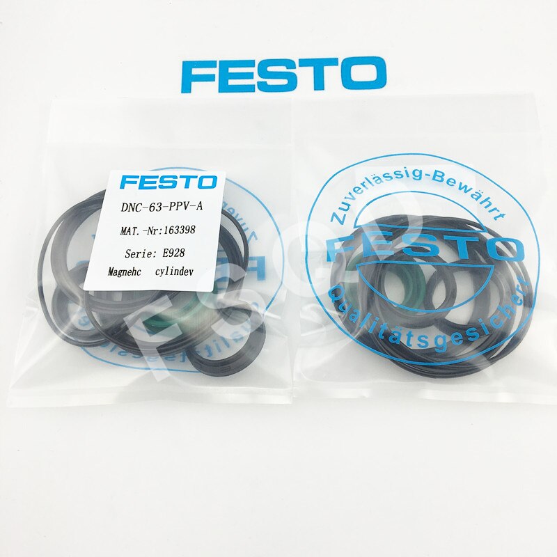 DNC-32,40,50,63,80,100,125-PPV-A FSQD FESTO Repair Kit Seal Ring Accessories Pneumatic Components Cylinder Sealing DNC Series