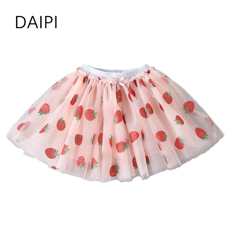 Jupe Tutu rose en Tulle pour filles, tenue de bal avec nœud, taille élastique, vêtements mignons pour enfants de 2 à 7 ans