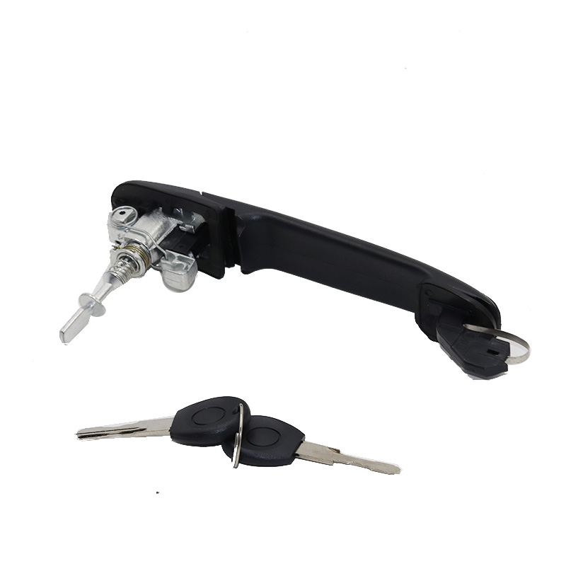 Maçaneta de porta dianteira e esquerda com tambor de fechadura, fecho para vw polo 6n 6n1 6n2 seat alhambra galaxy 6n0837207c