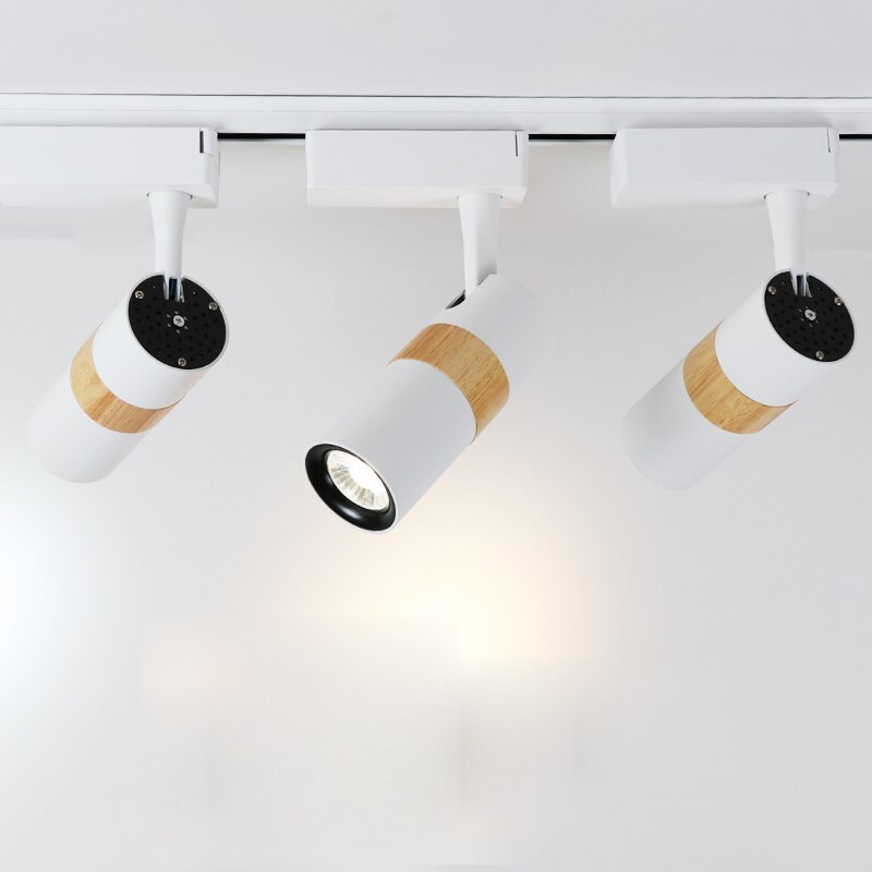 Plafond Plafond de Projecteurs Rond Blanc 3 Lumières E14