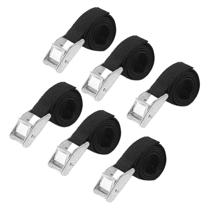 Zink Ijzer Gesp Cargo Spanband Zinklegering Druk Gesp Vaststelling Riem Cargo Bagage Vaststelling Binding Strap: Default Title