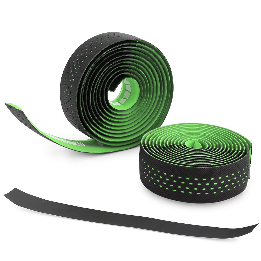 Zachte Racefiets Fietsstuur Tape Kurk Eva Pu Handvat Bar Tape Professionele Fietsen Demping Anti-Vibratie wrap