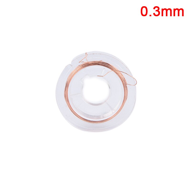 10 meter 0.2mm 0.3mm 0.5mm 0.6mm magnettråd emaljerad koppartråd magnetisk spollindning för tillverkning av elektromagnetmotormodell: B