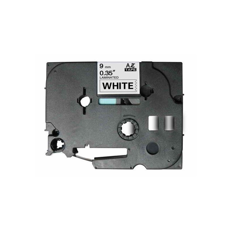 Compatible BROTHER TZE-221 noir blanc marqueur ruban TZ-221 9mm * 8m