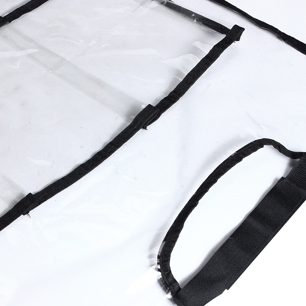 Bil baksetebeskyttelse for barn sparkematte klar bilpute pvc vanntett bilsete ryggtrekk for barn spedbarnstrekk