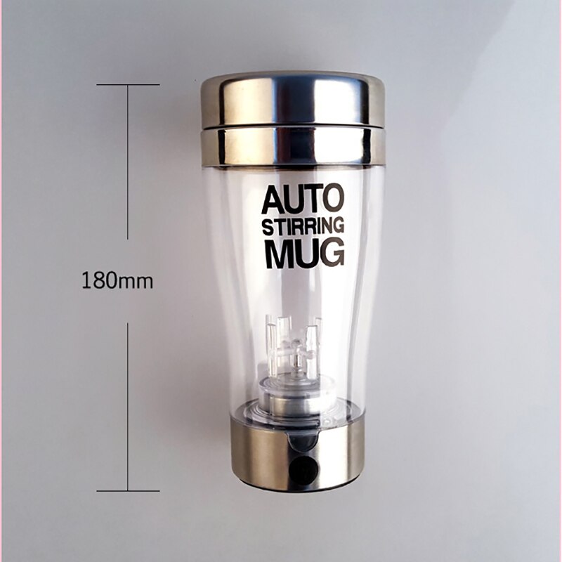 BAISPO Zelf Roeren Mok Automatische Elektrische Lui Automatische Koffie Mengen Thee Mix Cup Reizen Mok Dubbele Geïsoleerde thermische Cup