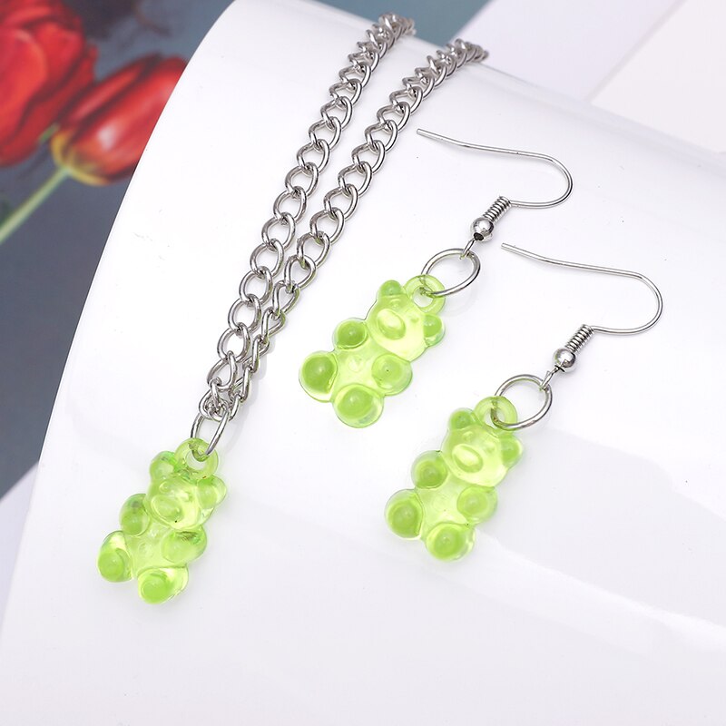 Ensemble de bijoux pour enfants, perle imitation perlée, meilleur bébé Rose fille, fleur Rose, collier, Bracelet, bague: F1590