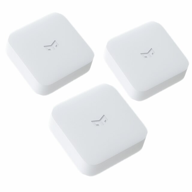 Yeelight-interruptor inalámbrico con Bluetooth , aplicación de enlace inteligente, Control remoto, escena personalizada, funciona con la aplicación Mihome, novedad de 5,0: 3 Pcs