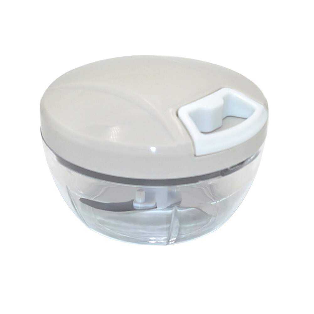 Hand getrokken voedsel groente hakselaar crusher keuken vleesmolen mixer blender vlees fruit groente gereedschap noten versnipperaars: Beige