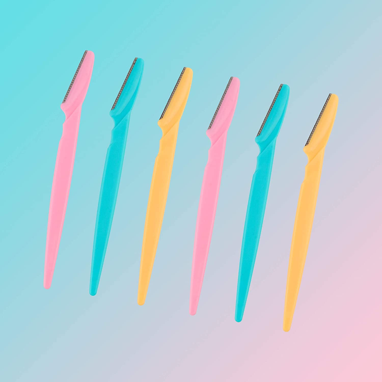 10 Stuks Wenkbrauw Trimmer Blade Scheerapparaat Draagbare Gezicht Scheermes Eye Brow Epileren Ontharing Snijders Veiligheid Scheermes Vrouw Make-Up