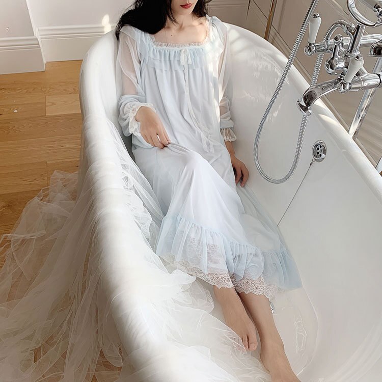Maternity Nightgown Retro Maternity Pajamas Nursing Sleepwear Maternity Robe Breastfeeding Pajamas Pregnancy Sleepwear Princess