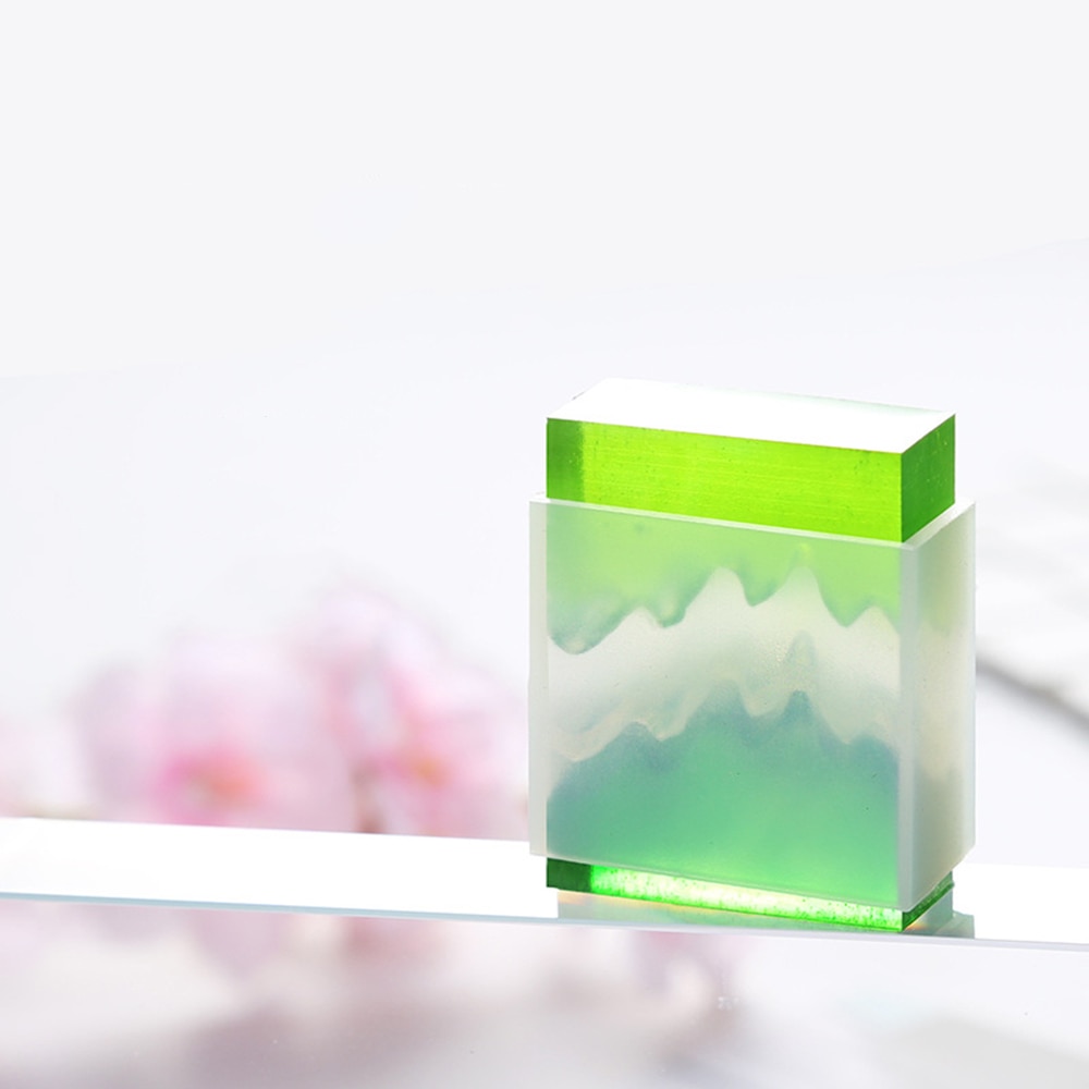 3D Silicone Snow Mountain Peak Broken Mountain Ocean Micro Landscape Crystal Epoxy DIY Candle Mould