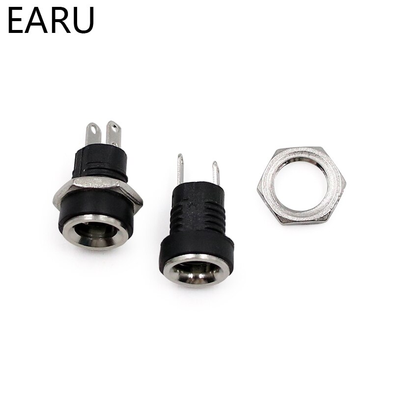Connecteurs Mâle Et Femelle – Lot De 10 Pièces, 2,1 Mm, Pour Alimentation