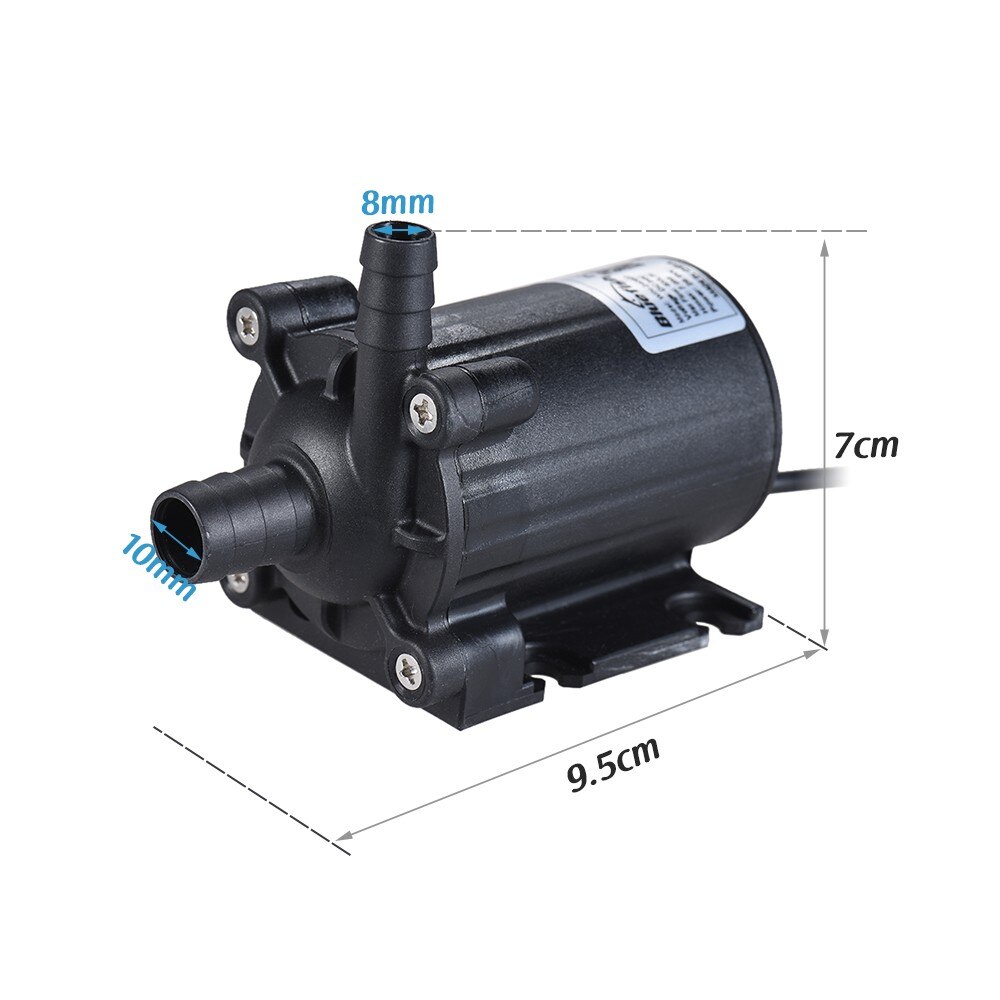 Pompes à eau cc 24V pour l'irrigation/Mini artisanat de bureau Micro refroidissement par eau moteur sans brosse étanche Micro Submersible
