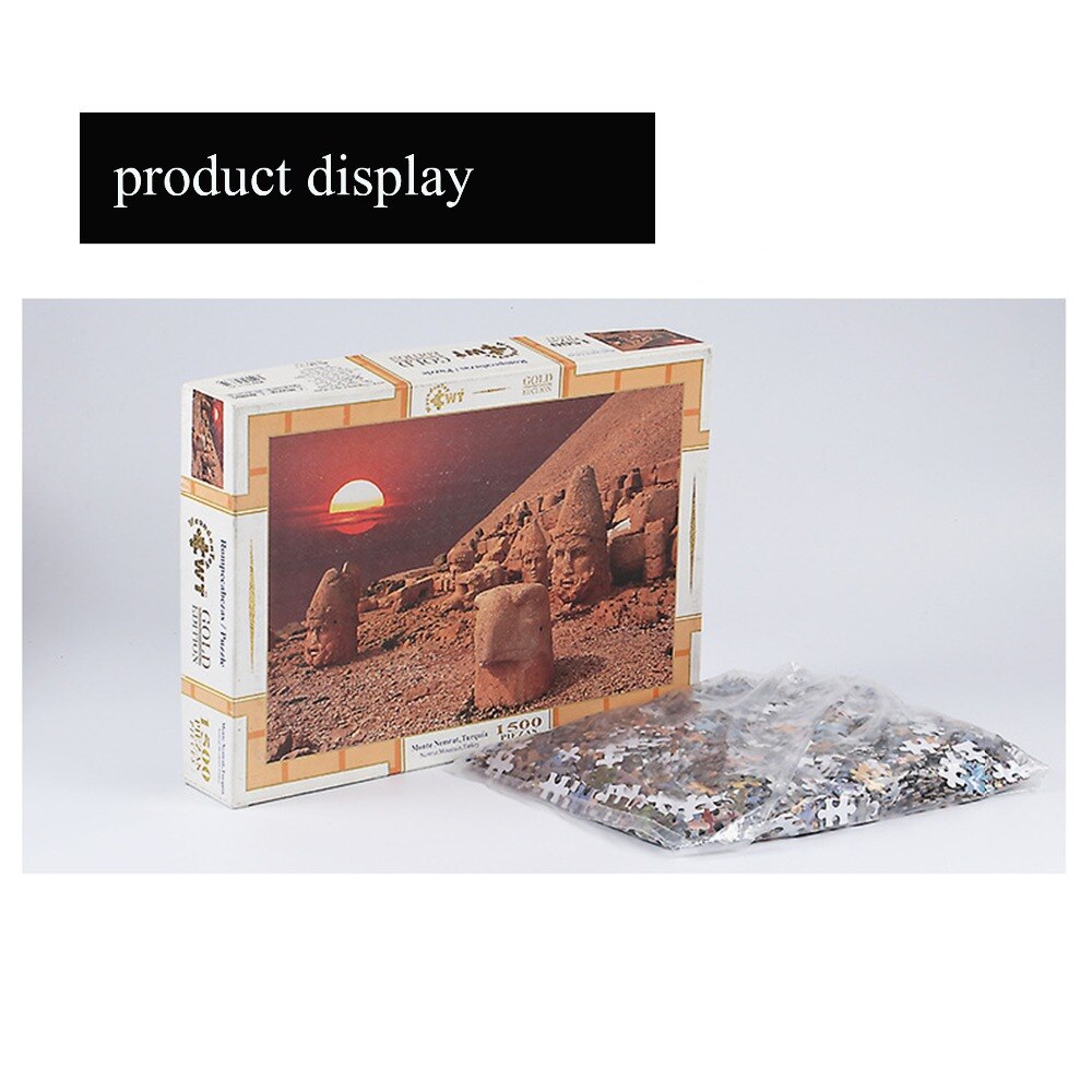 AOSST Jigsaw Puzzle - 1500 Pieces - City Landscape - 870x520mm - Thick Paper - Adult Game