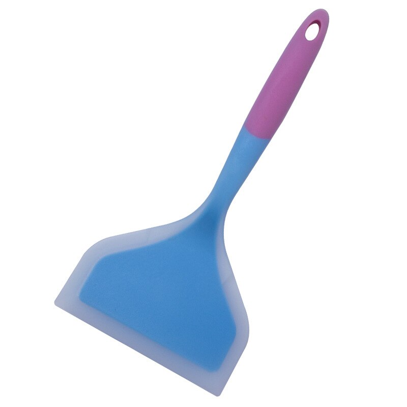 Kitchen Ware Wide Pizza Silicone Cooking Tools Non-stick Spatula Cooking Utensils Spatula Beef Meat Egg Kitchen Scraper Shovel: Type 6
