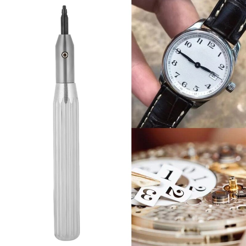 Watch Crown Tube Insert Remover Tools with 4 Pins Repair Tool for Watchmaker
