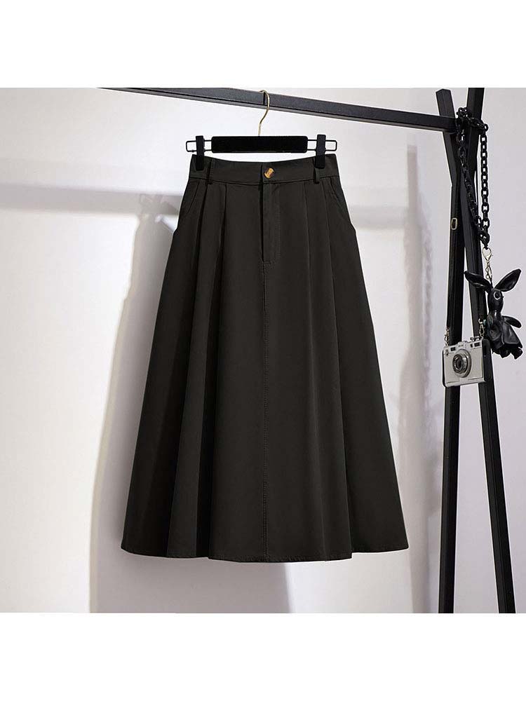 Lijn Rok Zwarte Rok Met Zakken PENN INK ROK 38 212782-811-38