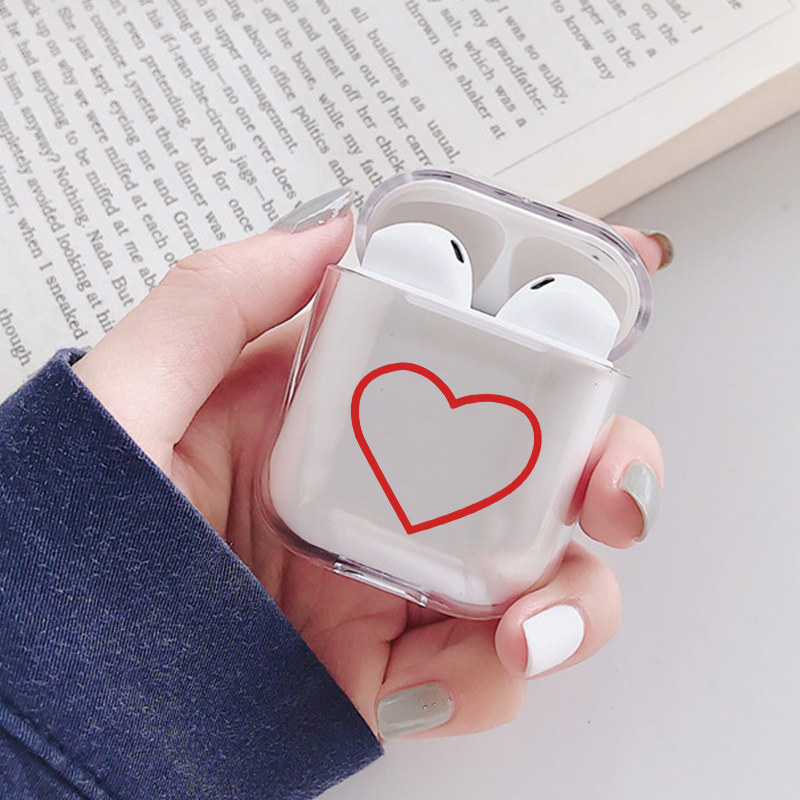 Case for airpods Cute Earphone Case For AirPods Cover Cartoon Wireless Earphone Accessories for Apple Airpods Soft Case Bag: I200353