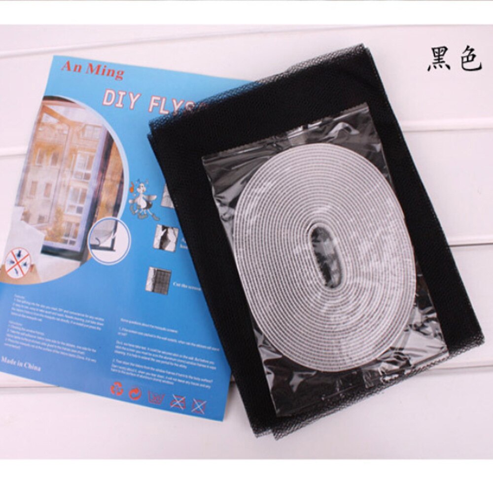 Mosquito Net Window Screens Details Insect Screen Window Netting Kit Fly Bug Wasp Mosquito Curta Moustiquaire Fenetre: 02