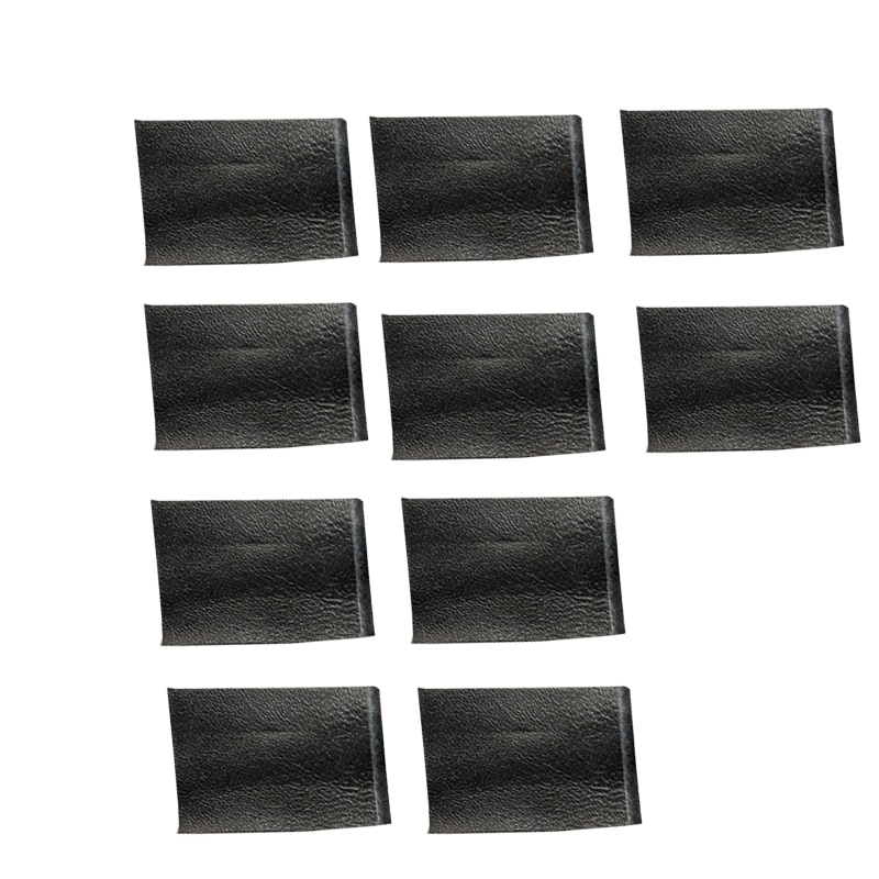 Piel de cuero para arco de violín (3,5x2,5 cm), piel de violonchelo para arco o bajo, repuesto de piel para hacer parte de violín, 10 Uds.