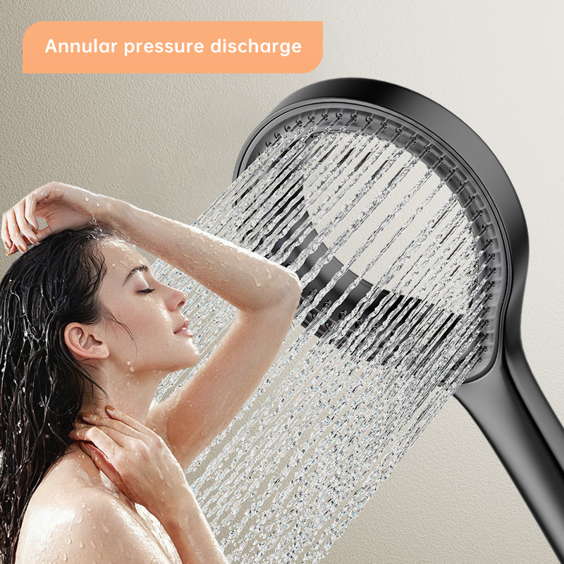 [1PC-3PCS] Pommeau de douche à main Musurjoy Bathroom Power Booster, argent, accessoires de douche d'été, de fête des mères