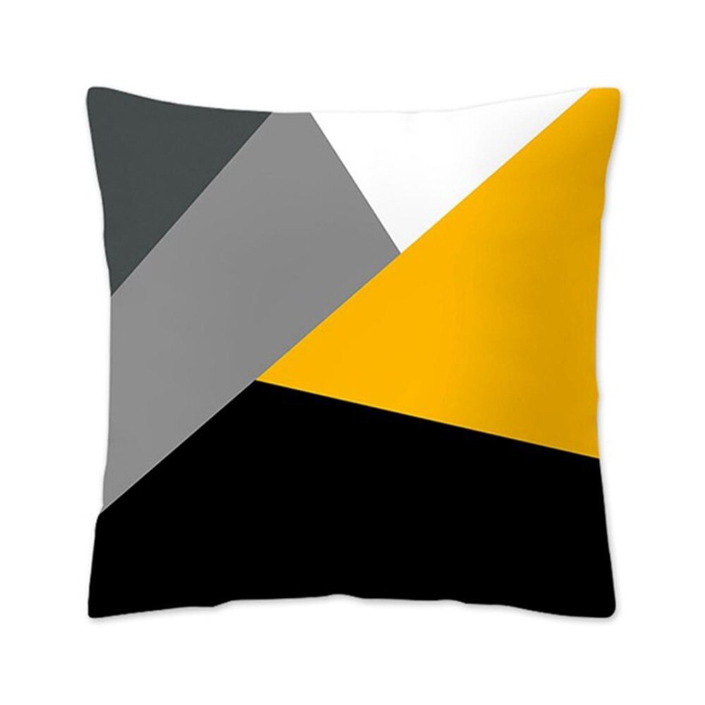 Geel Polyester Geometrische Kussen Ananas Kussen Decoratieve Kussen Voor Sofa Diy Gedrukt Kussen Seat Stoel Kussen