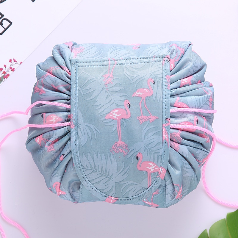 LFZKLZ Women magic Pouch Cosmetic Bag Makeup Bag Organizer Make Cosmetic Bag Case Storage Pouch Toiletry Beauty Kit Box: 1