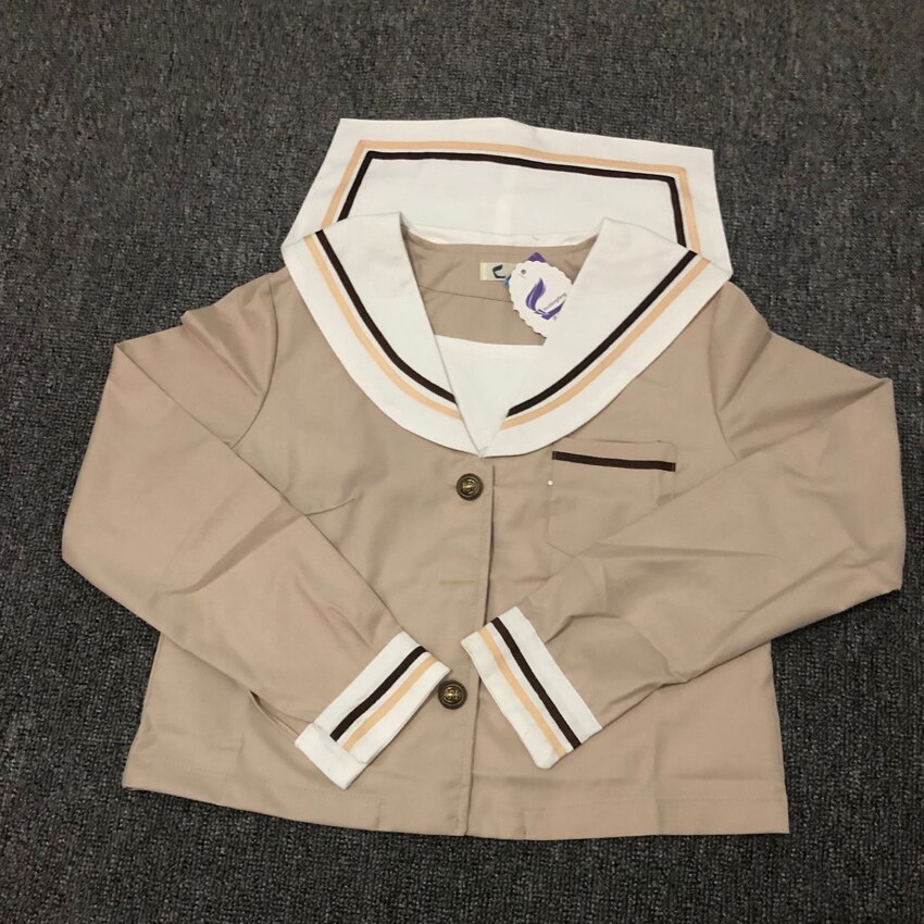 Schüler Mädchen Schuluniform Japanischen Koreanische Stil Frauen JK Anzug Volle Hülse Bluse Plaid Felsen Herbst Winter Hohe Schule Anzug