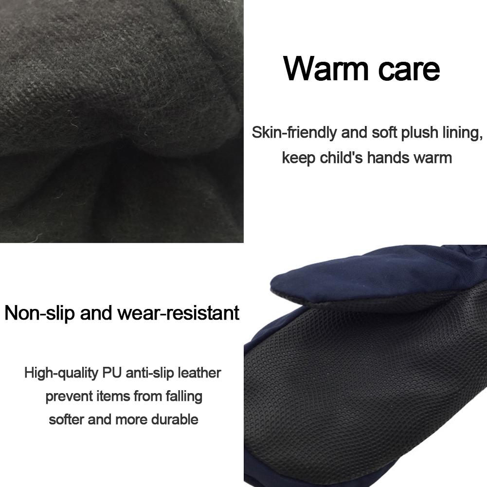 Ski Wanten Windstopers Handschoenen Anti Winddicht Thermische Warme Handschoen Ademende Handschoenen Voor Kinderen Winter