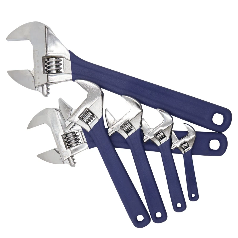 Verstelbare Engelse sleutel Multifunctionele universele sleutel Pocket Monkey Panner Grote opening Mechanische werkplaats Handreparatietool