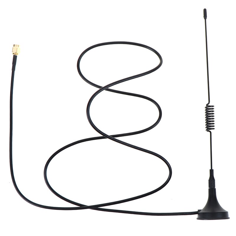 Antena GSM GPRS 900 -1800Mhz, cable SMA 3dbi, 1 M, Base magnética de Control remoto