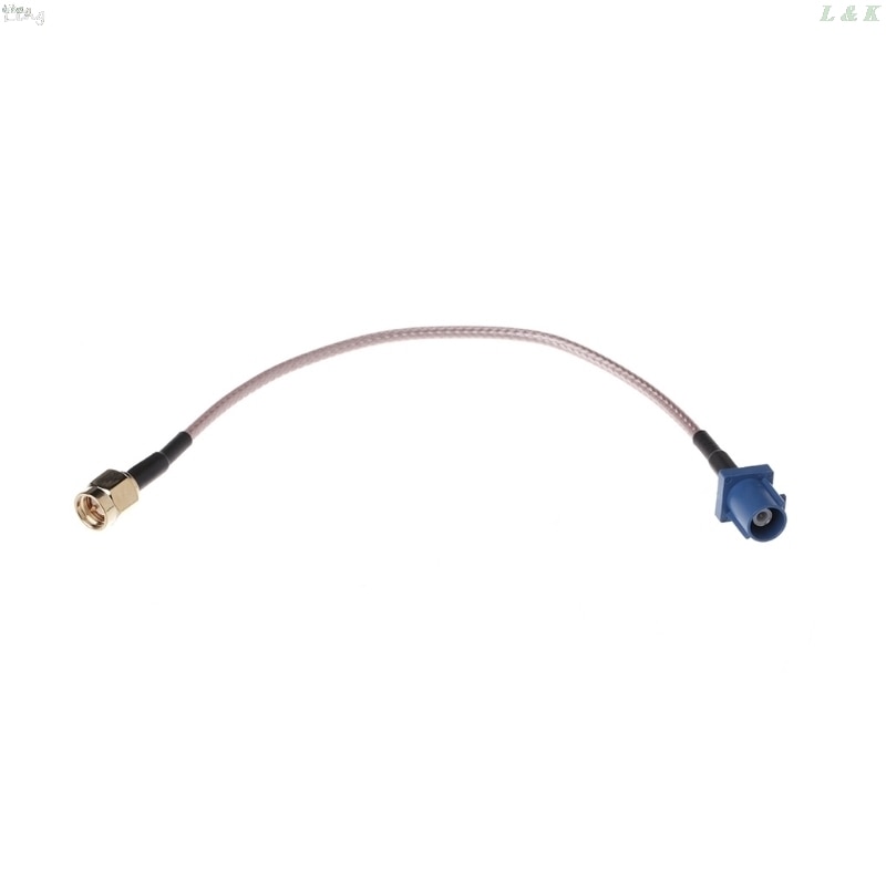 Fakra C Adapter Plug Naar Sma Male Gps Antenne Verlengkabel RG316 Pigtail L29k Verlengkabel